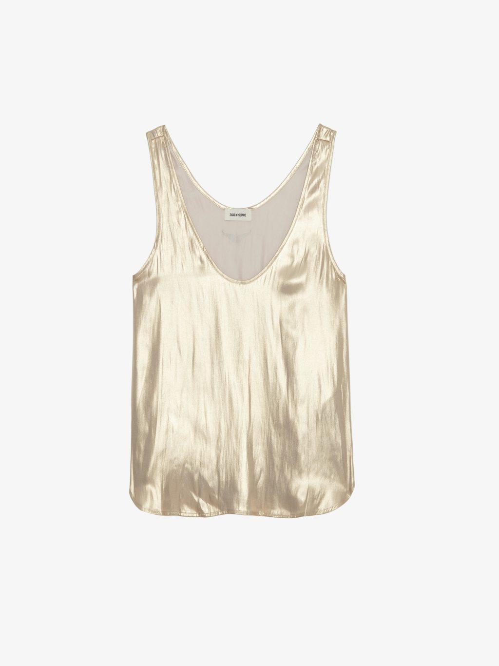  [NAME] top gold women | Zadig&Voltaire Lebanon