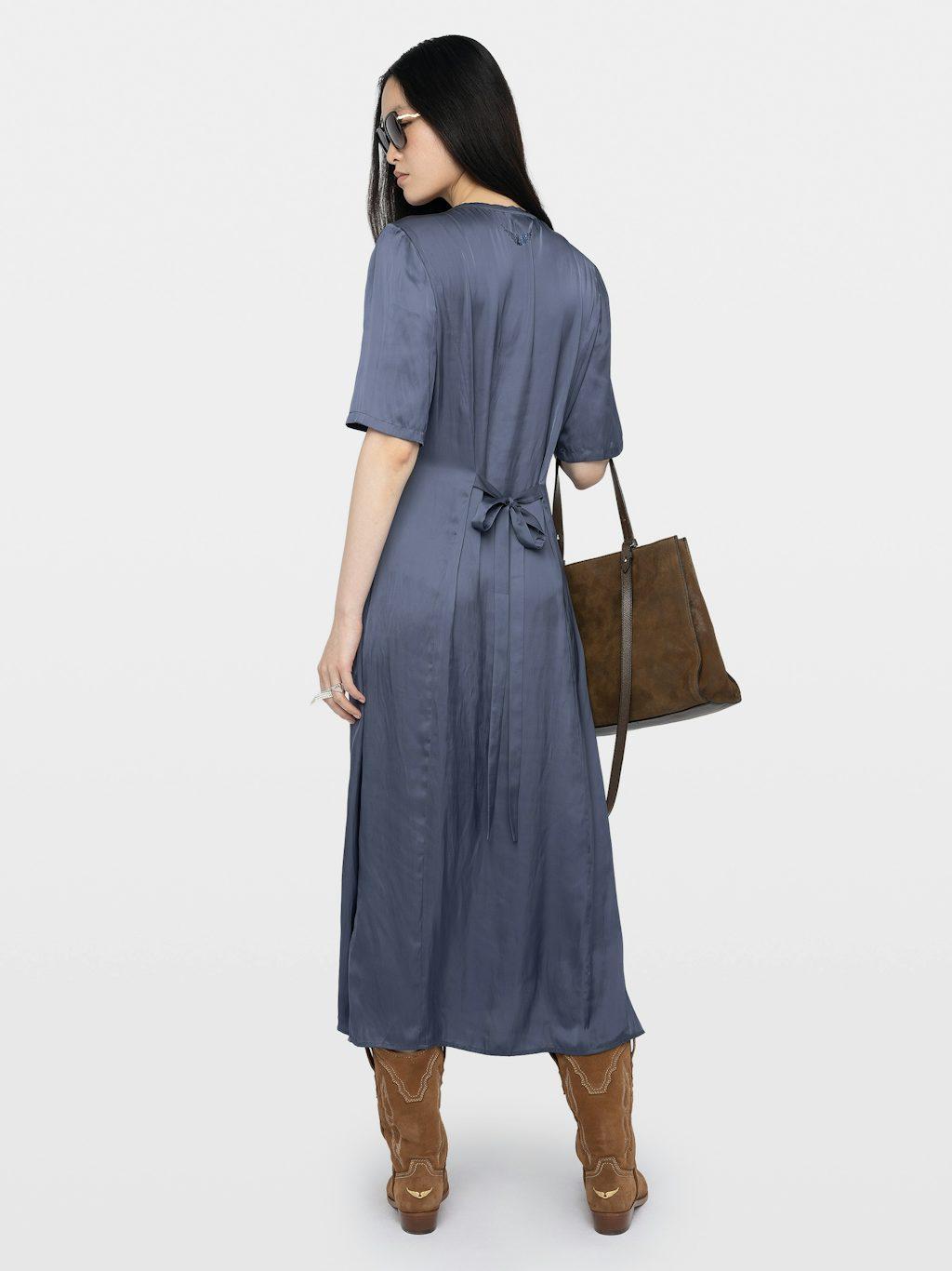  [NAME] Dress blue women | Zadig&Voltaire Lebanon