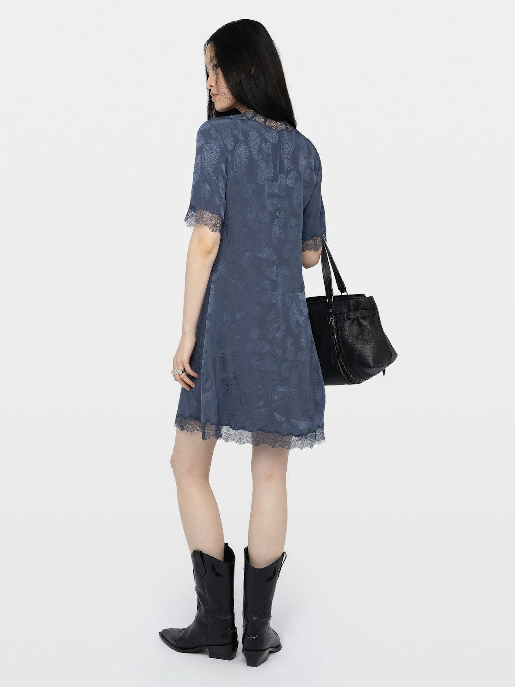  [NAME] Dress blue women | Zadig&Voltaire Lebanon