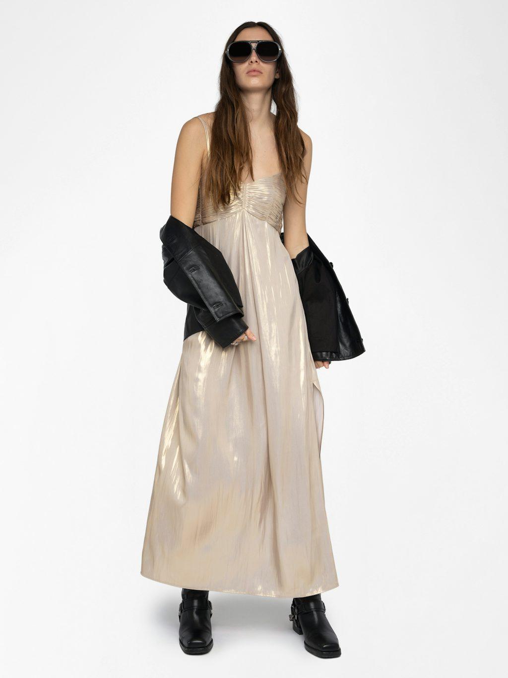  [NAME] Dress gold women | Zadig&Voltaire Lebanon