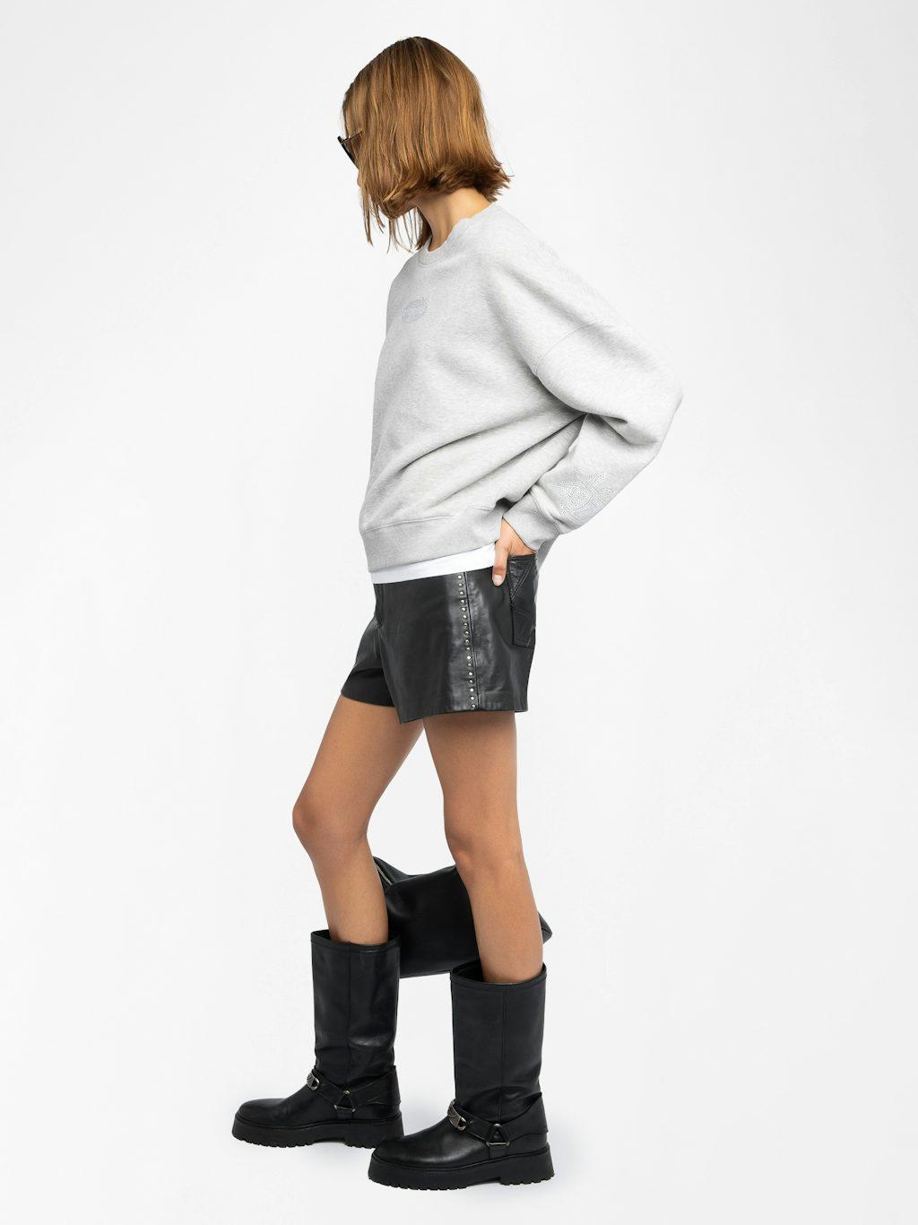  [NAME] Sweatshirt grey women | Zadig&Voltaire Lebanon