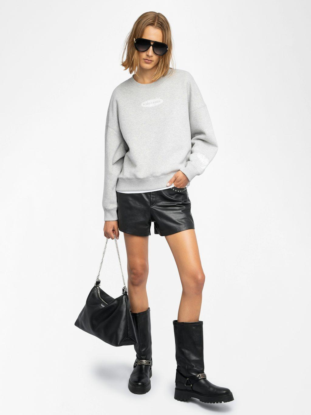  [NAME] Sweatshirt grey women | Zadig&Voltaire Lebanon