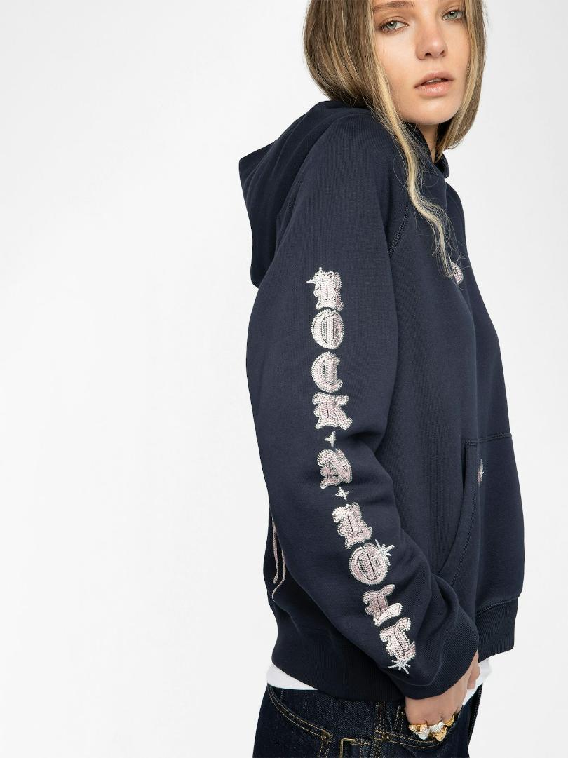  [NAME] sweatshirt blue women | Zadig&Voltaire Lebanon