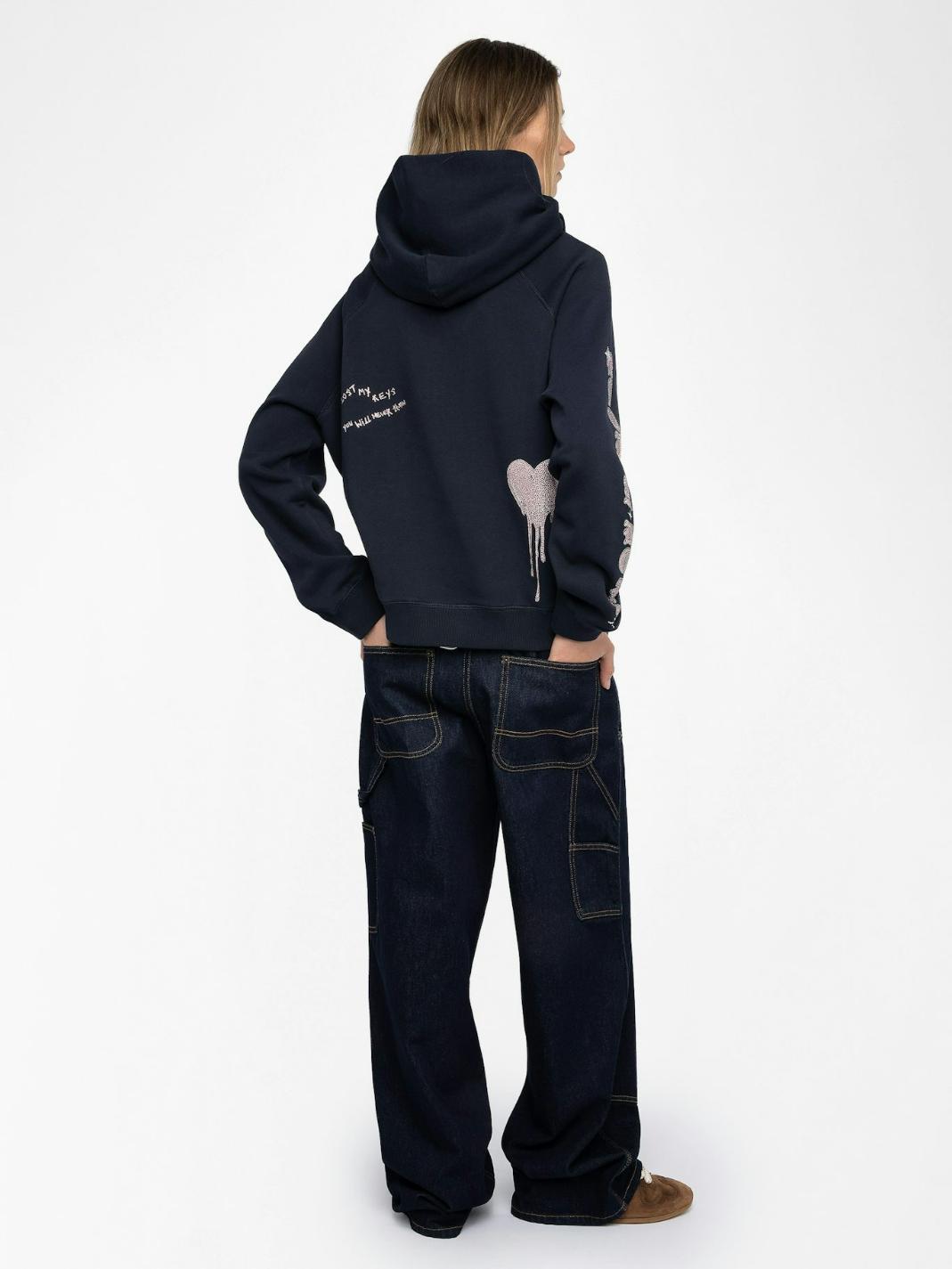  [NAME] sweatshirt blue women | Zadig&Voltaire Lebanon