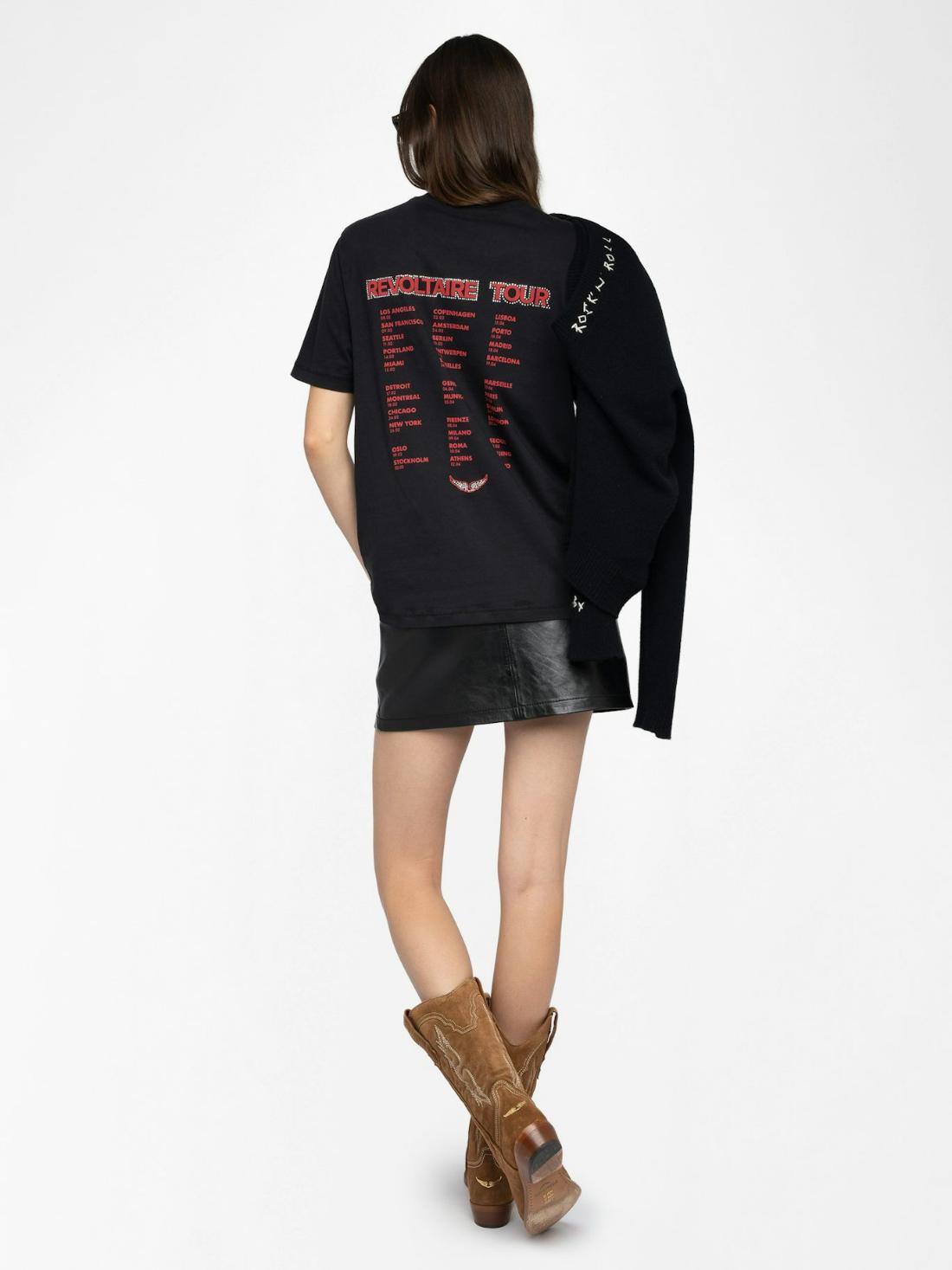  [NAME] T-shirt black women | Zadig&Voltaire Lebanon