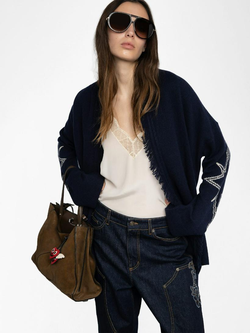 [NAME] coat navy women | Zadig&Voltaire Lebanon