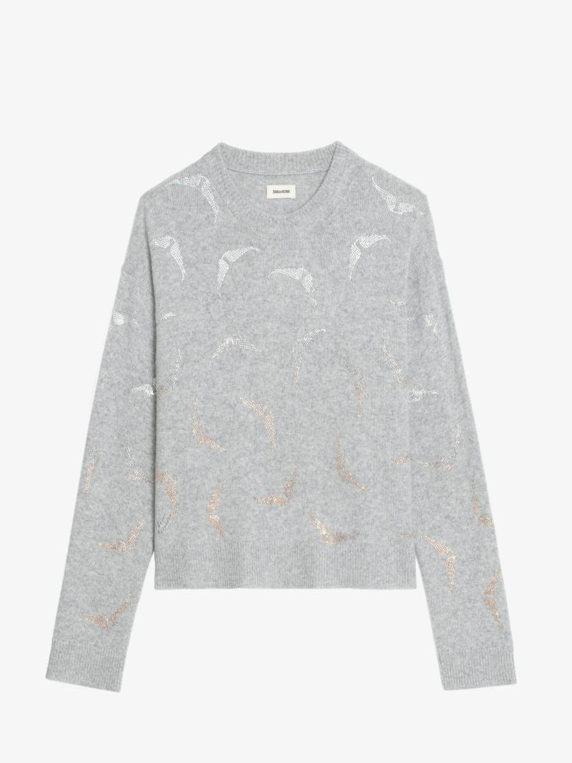  [NAME] jumper grey women | Zadig&Voltaire Lebanon