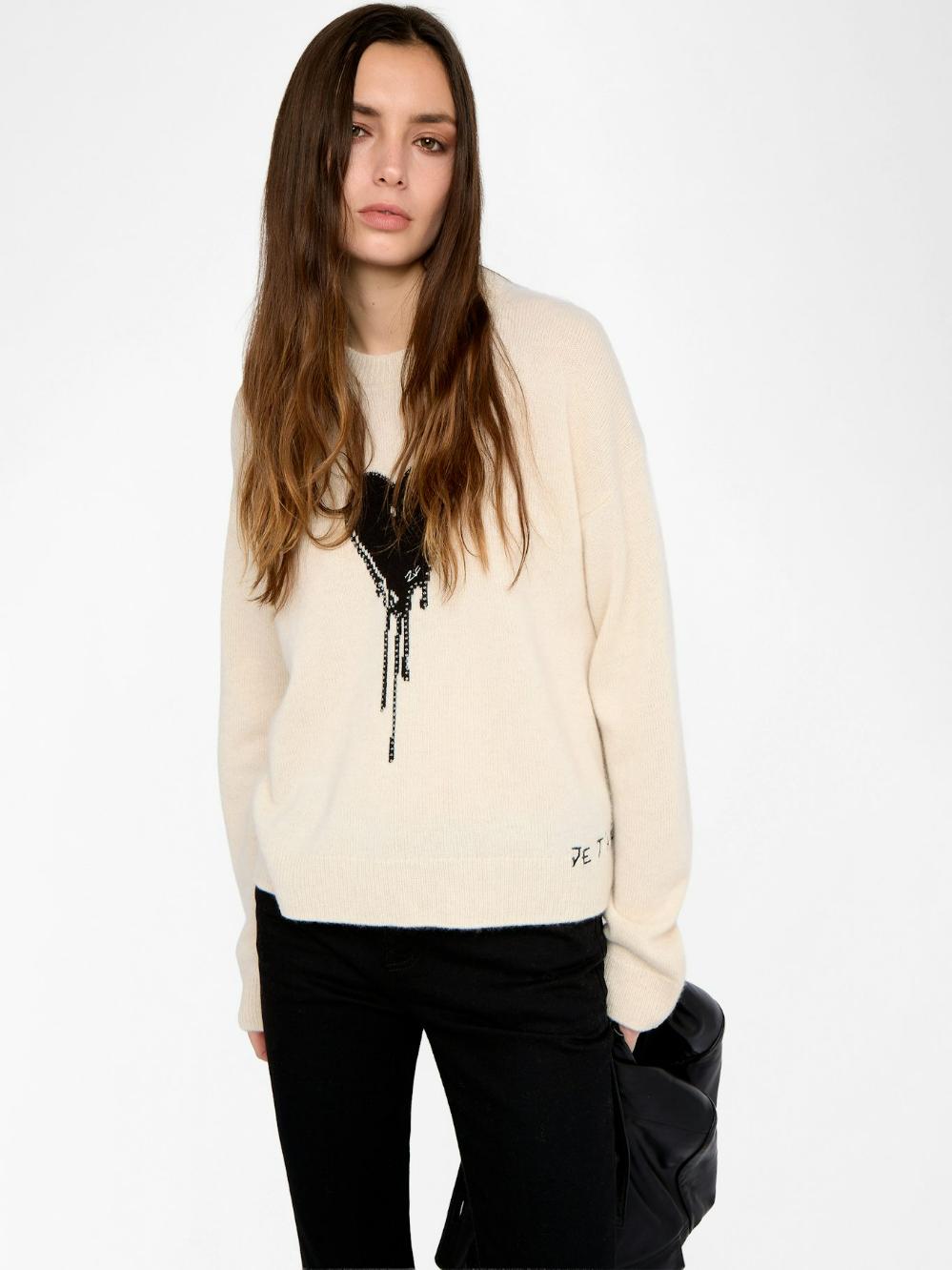  [NAME] jumper beige women | Zadig&Voltaire Lebanon