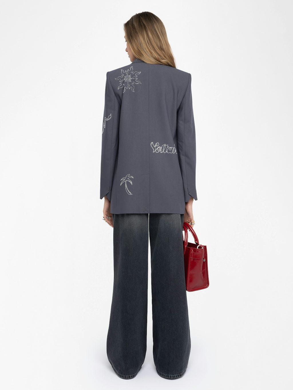  [NAME] Blazer grey women | Zadig&Voltaire Lebanon