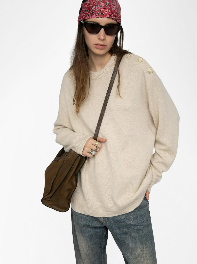  [NAME] jumper beige women | Zadig&Voltaire Lebanon