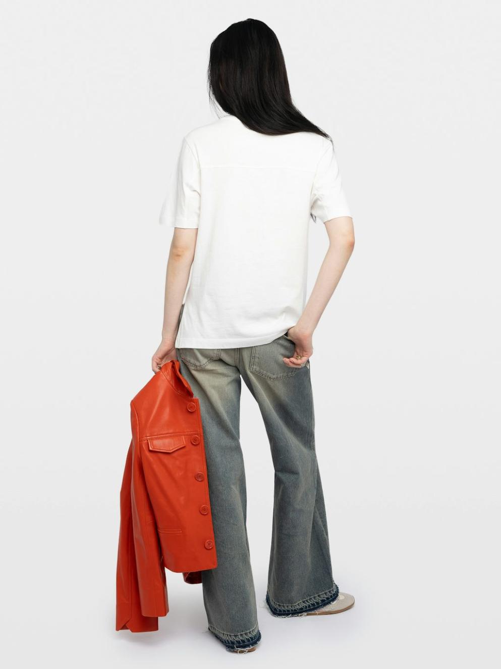  [NAME] T-shirt white women | Zadig&Voltaire Lebanon