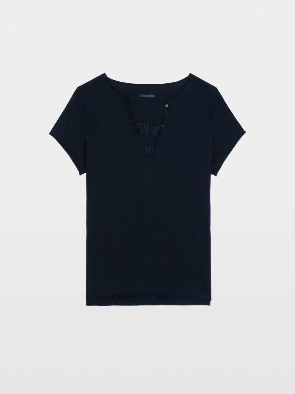  [NAME] T-shirt blue women | Zadig&Voltaire Lebanon