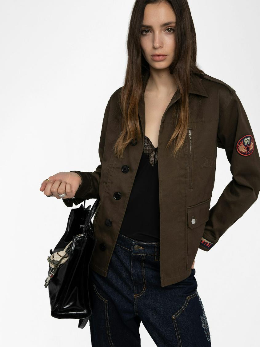  [NAME] jacket green women | Zadig&Voltaire Lebanon