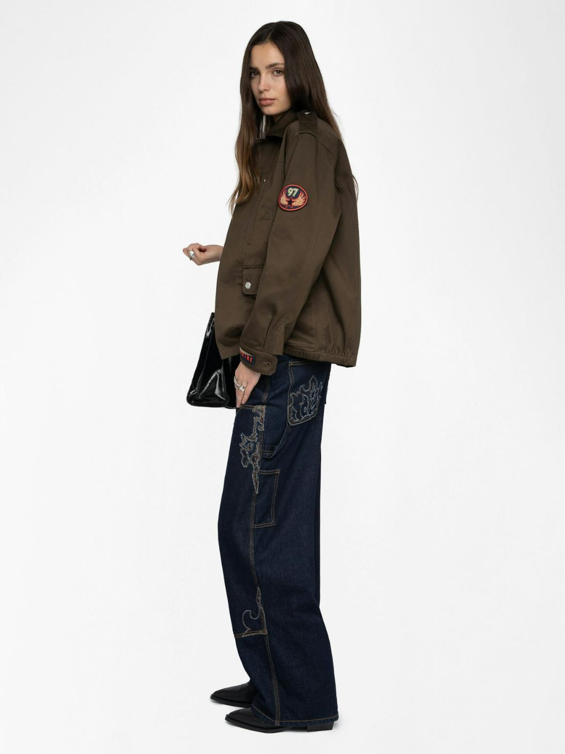  [NAME] jacket green women | Zadig&Voltaire Lebanon