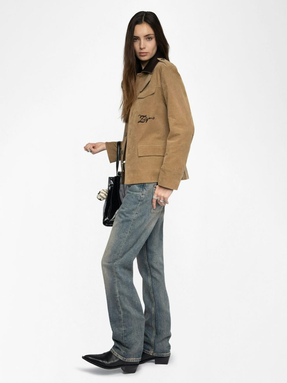  [NAME] jacket beige women | Zadig&Voltaire Lebanon