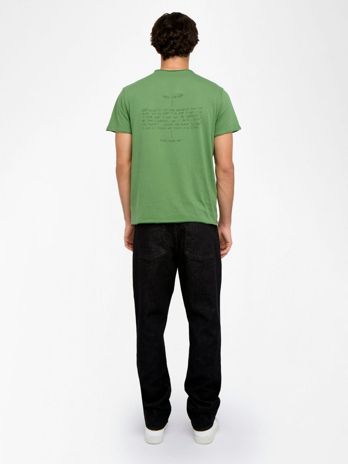  [NAME] t-shirt green men | Zadig&Voltaire Lebanon