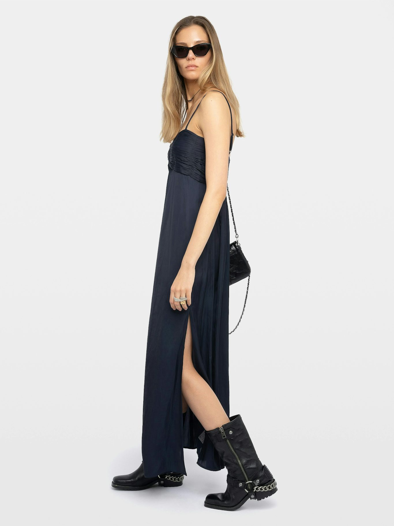  [NAME] dress blue women | Zadig&Voltaire Lebanon