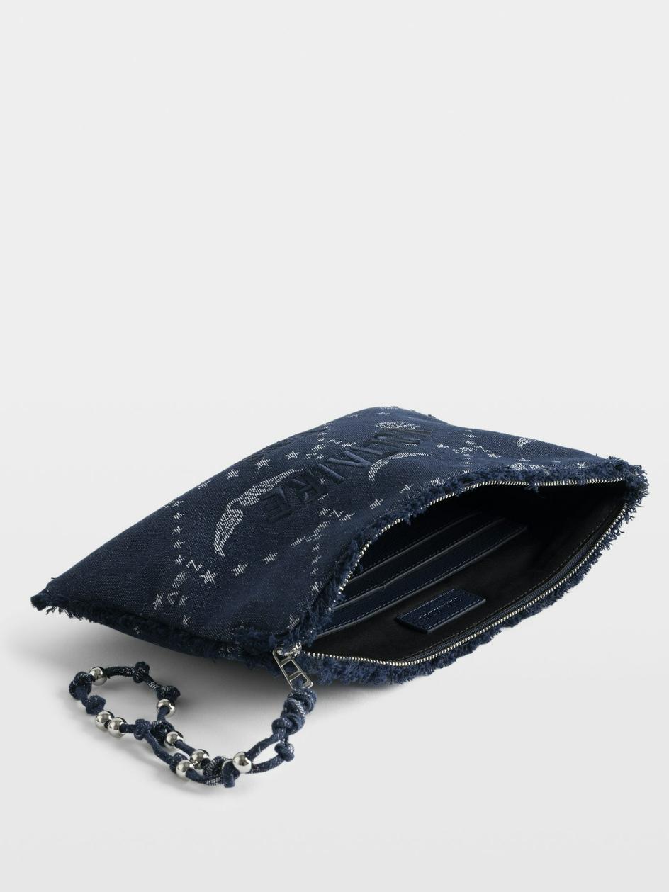 [NAME] Pouch blue women | Zadig&Voltaire Lebanon