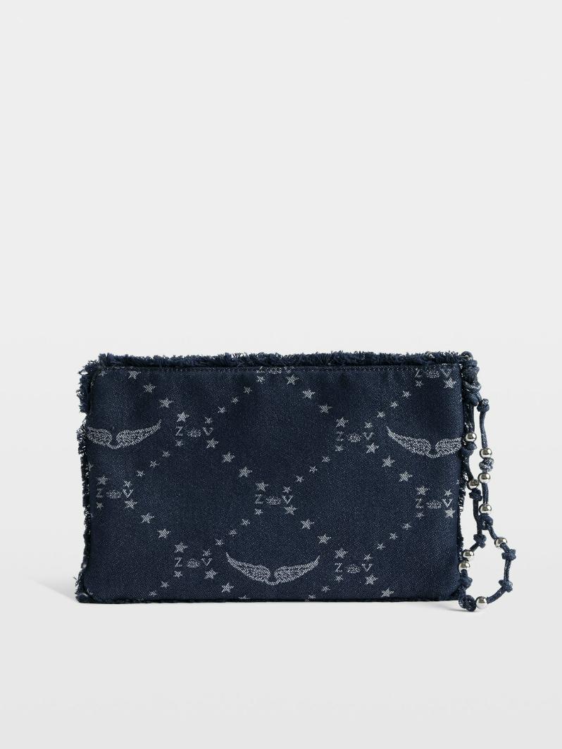  [NAME] Pouch blue women | Zadig&Voltaire Lebanon