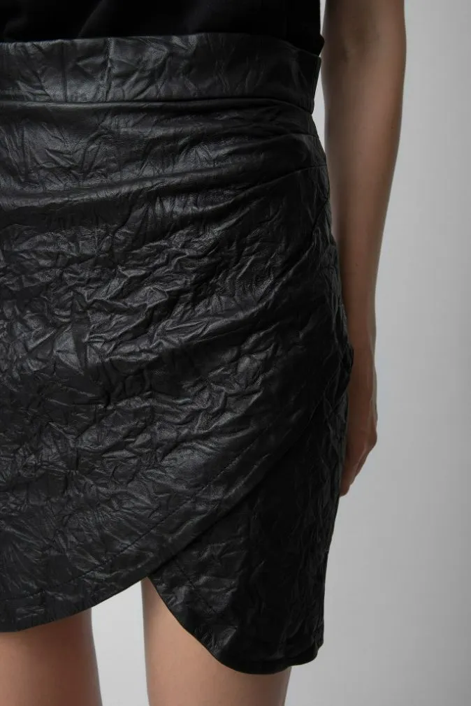 Julipe Leather Skirt