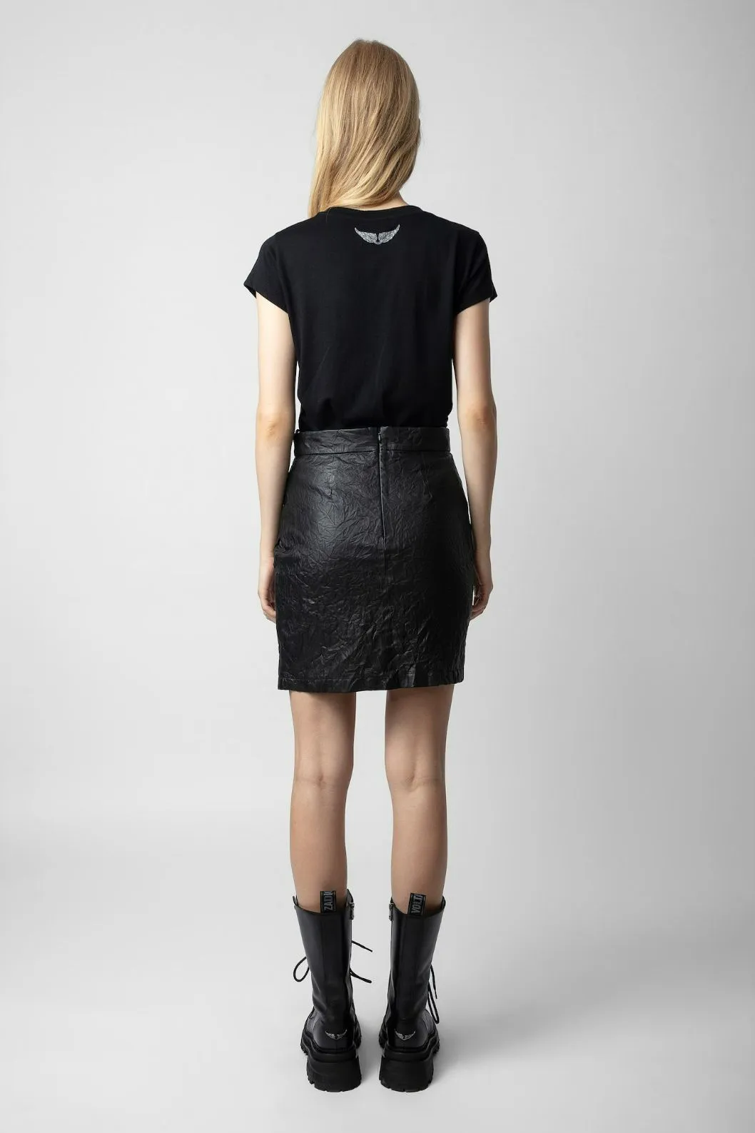 Julipe Leather Skirt