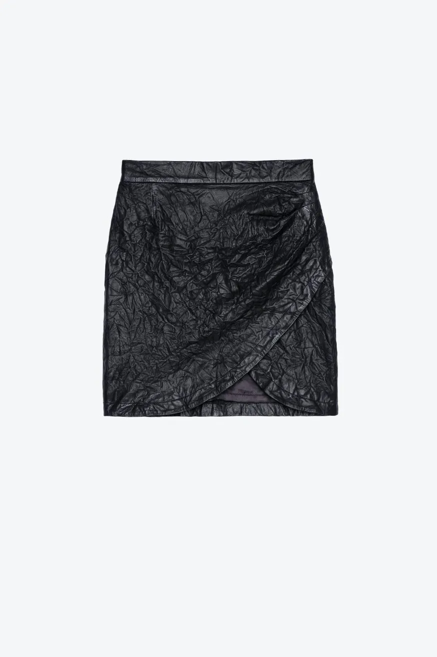 Julipe Leather Skirt