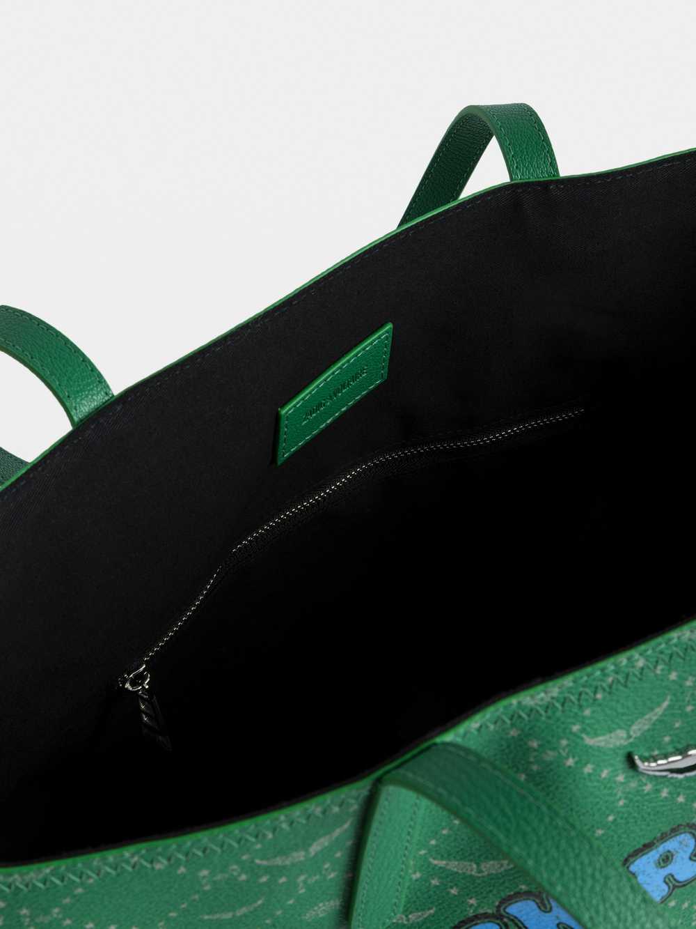 Z Shopper Monogram Tag Bag