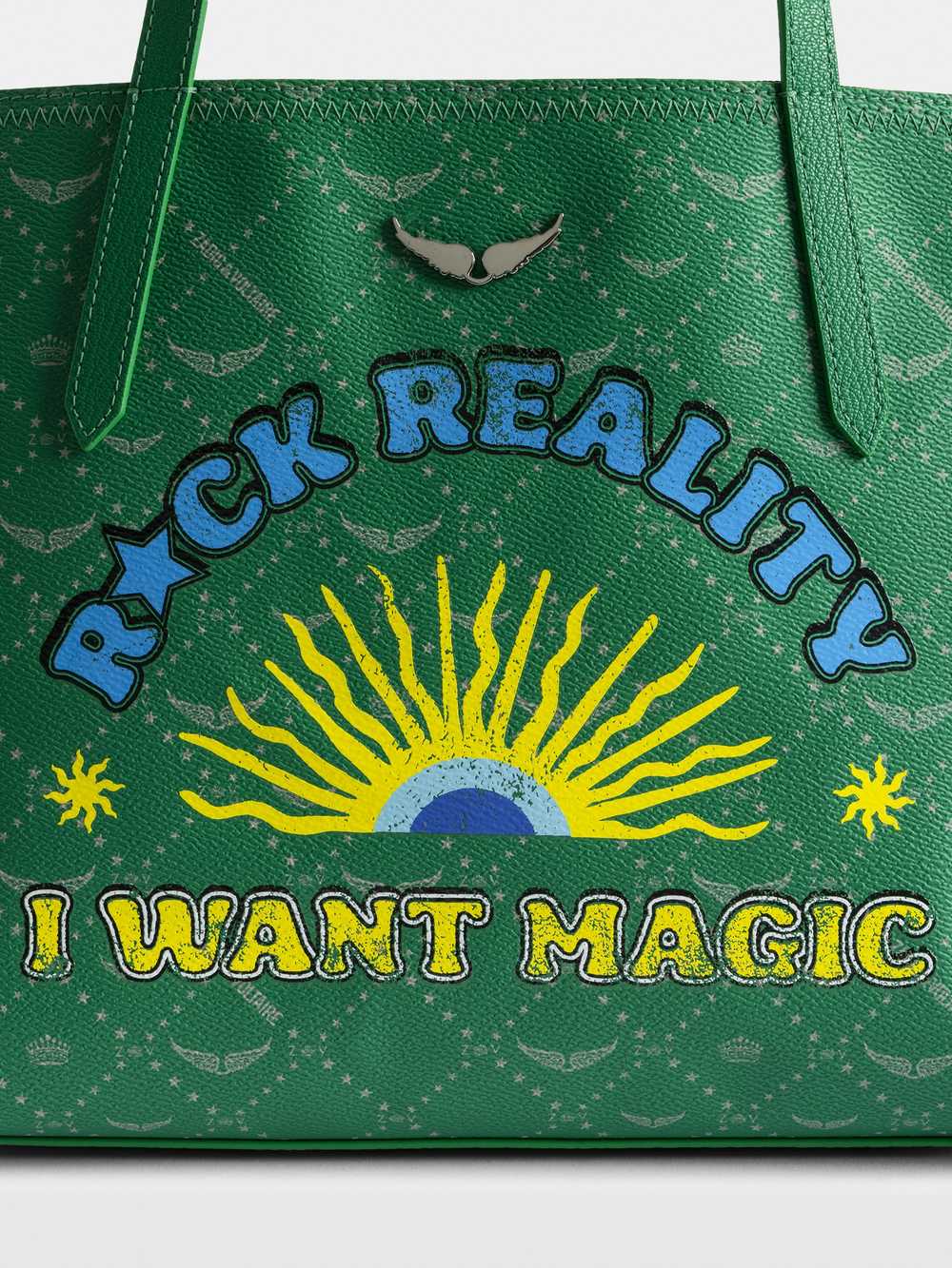 Z Shopper Monogram Tag Bag