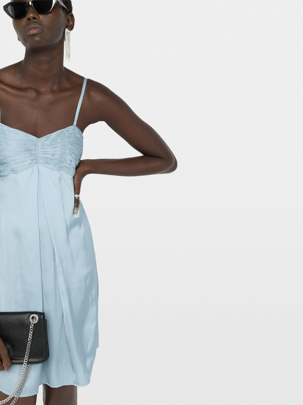  [NAME] dress blue women | Zadig&Voltaire Lebanon