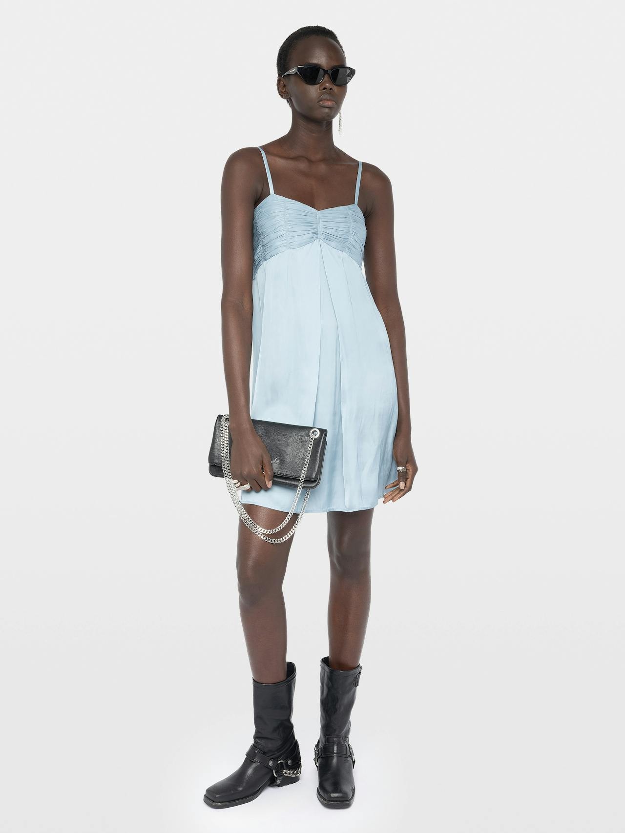  [NAME] dress blue women | Zadig&Voltaire Lebanon