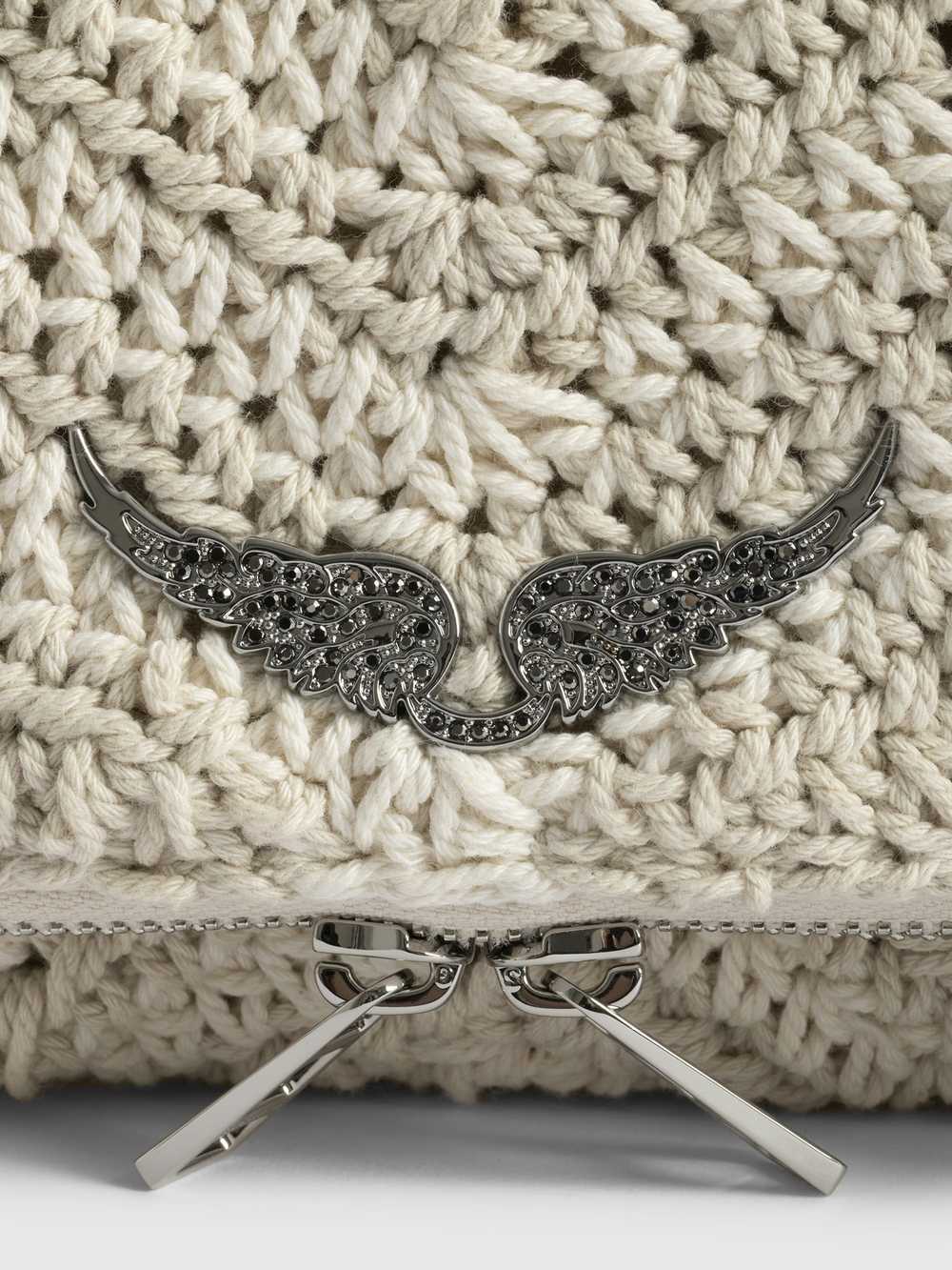 Rock Macramé Clutch