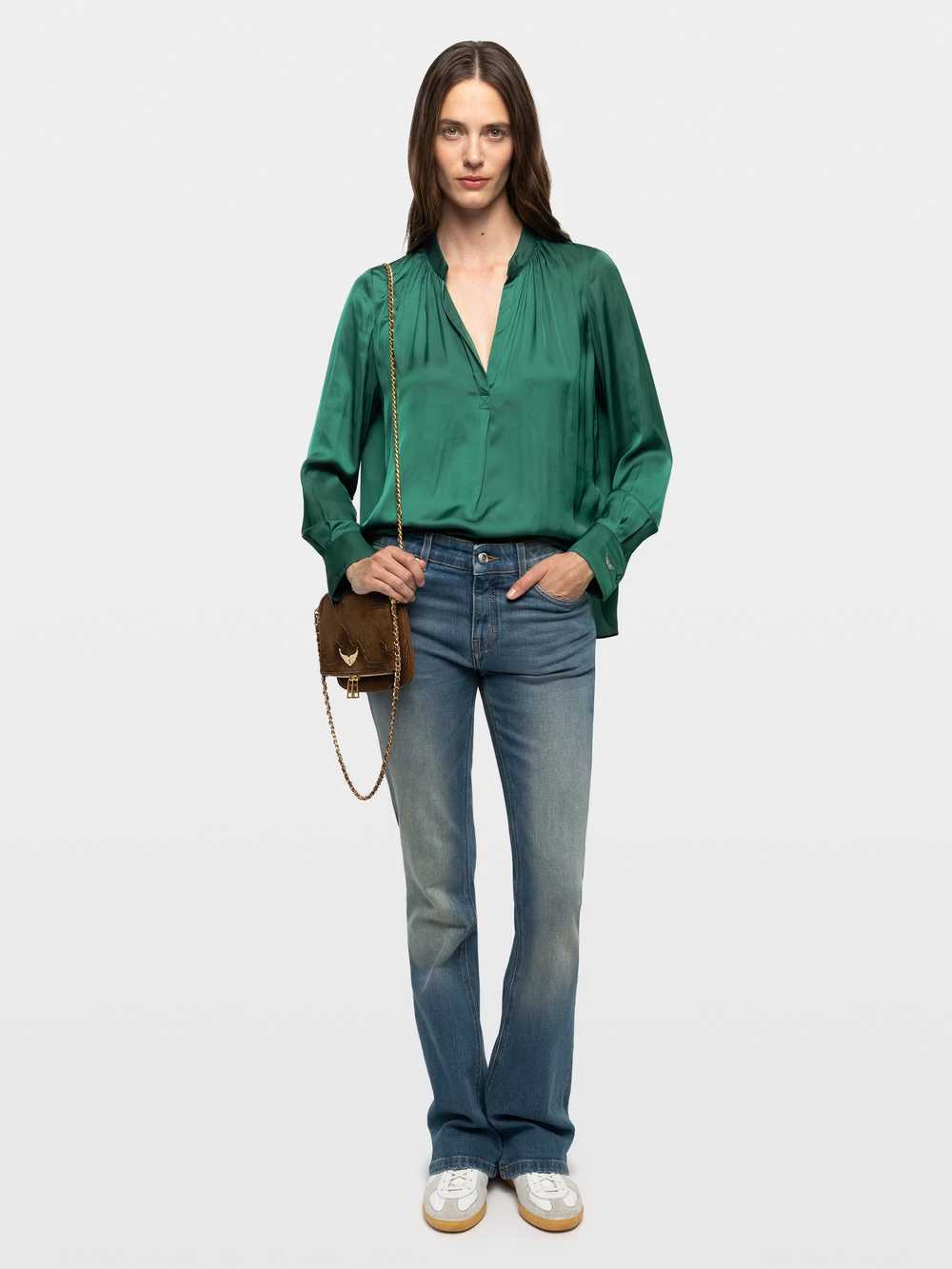 Tink Satin Blouse